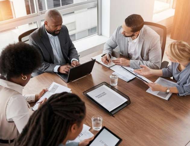 business-meeting-technology-and-people-planning-management-and-collaboration-for-financial-report business-meeting-technology-and-people-planning-management-and-collaboration-for-financial-report